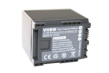 vhbw Li-Ion batterie 1600mAh (7.2V) avec puce d'information pour appareil numérique camescope Canon Legria HF S30, HF G10 remplace BP-819