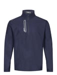 Classic Fit Camo Jacquard Pullover Sport Knitwear Half Zip Jumpers Navy Ralph Lauren Golf