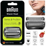 Electric Shaver Foil Head Replacement of Braun-Series 3 ProSkin Black 32B