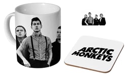 Arctic Monkeys BW Ceramic Coffee Mug + Coaster Gift Set …