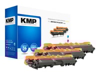 Kmp Multipack B-T58cmy - 3-Pack - Hög Kapacitet - Gul, Cyan, Magenta - Kompatibel - Tonerkassett (Alternativ För: Brother Tn246c, Brother Tn246m, Brother Tn246y) - För Brother Dcp-9017, Dcp-9022, Hl-3142, Hl-3152, Hl-3172, Mfc-9142, Mfc-9332, Mfc-93