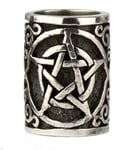 Etnox Pentagram hår- och skäggpärla 925 silver