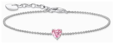 Thomas Sabo A2157-051-9-L19V Pink Zirconia Heart-Shaped Jewellery