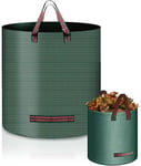 2 X 272 L Sac Jardinage Dechets Sac De Jardin Dechet Vert Pliable Sac Vegetaux Jardin Avec Poignées Sac Jardin Autoportant Sac Dechets Resistant Réutilisables
