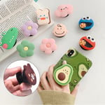Cartoon Cute Mobile Phone Stand Ring Holder Airbag Round Finger H