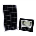 V-Tac 40W Solar strålkastare LED - Svart, inkl. solcell, fjärrkontroll, IP65 - Dimbar : Inte dimbar, Kulör : Neutral