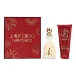 Jimmy Choo I Want Choo Eau De Parfum 60ml + Body Lotion 100ml Gift Set