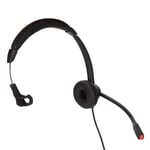 Corded Telephone Headset RJ9 Landline VOIP Phone Headset Mono With Noise