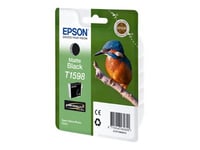 Epson T1598 - 17 Ml - Mattsvart - Original - Blister - Bläckpatron - För Stylus Photo R2000