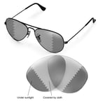 WL Polarized Transition Lenses 4 Ray-Ban Aviator Large Metal RB3025 55mm