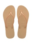 Havaianas HAVAIANAS Tube Flip Flops Golden 35/36 Gold female