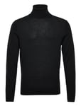 Superior Wool Turtle Neck Tops Knitwear Turtlenecks Black Calvin Klein