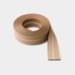 Flexiteek Teakimitation ISITEEK 2 x 45, vit foglinje, 11 meter, (1 m²)