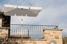 Porte-Parasol en métal - Pied de Parasol pour Balcon, terrasse ou Table -  Porte-Parasol de Balcon XL (Ø 25-38mm - 01 pièce) 