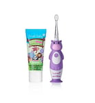 brush-baby WildOnes Hippo Rechargeable Toothbrush & WildOnes Applemint Toothpaste
