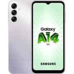 SAMSUNG Galaxy A14 4 Go 64 Go Argent Smartphone 5G