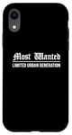 iPhone XR Most-Wanted Limited Edition Urban Generation Case