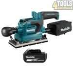 Makita DBO381 18V LXT Brushless 3-Stage Finishing Sander With 1 x 5Ah Battery