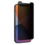 ZAGG 200106681 InvisibleShield Glass Elite Privacy+ Protège-écran de confidentialité pour iPhone 12 Pro, iPhone 12, iPhone 11, iPhone XR, 3 x plus de protection contre les impacts