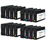 16 Printer Ink Cartridges (Set) to replace HP 934 & 935 XL non-OEM / Compatible