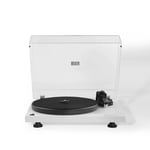 Crosley C60 Bluetooth Turntable White High-Grade Cartridge Vinyl Record Player