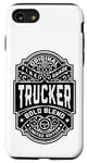 iPhone SE (2020) / 7 / 8 Trucker Funny Vintage Whiskey Bourbon Label Truck Driver Case