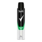 Sure Men Anti Perspirant 48H Protection Quantum Dry Deodorant - 200ml