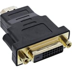 InLine 17670P Adaptateur HDMI-DVI HDMI mâle à DVI 24+1 femelle Contacts dorés