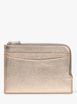 Aspinal of London Zipped Travel Wallet and Passport Cover, Champagne