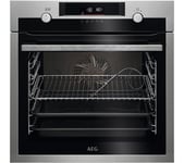 AEG Series 6000 Steambake BPS356061M Electric Pyrolytic Oven  Stainless Steel, Stainless Steel