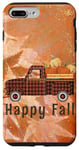 iPhone 7 Plus/8 Plus Happy Fall Farm Truck Pumpkin Harvest Autumn Fall Leaves Case