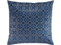 Douceur D`Interieur Kuddfodral Joan I Sammet, Art Deco-Tryck, 60 X 60 Cm