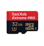 SanDisk Extreme Pro Micro SD 32GB Memory Card (100MB/S) V30