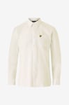 Lyle & Scott - Skjorta Plain Oxford Shirt - Beige