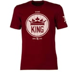 DOLCE & GABBANA DG Royal King Amore Logo Printed Cotton T-Shirt Red 11067