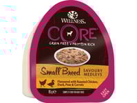 Core Small Breed Savoury Medleys W/Roasted Chicken+Duck 85G - (12 Pk/Ps)