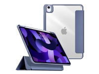 eSTUFF Boston - Lommebok for nettbrett - polyuretan, polykarbonat, termoplast-polyuretan (TPU) - lavendel, blank - for Apple 10.9-inch iPad Air (4. generasjon, 5. generasjon)