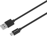 Essentials USB-A til USB-C-kabel - Sort 2 meter