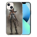 For Mobile Phone TPU Back Case Cover Tomb Raider PS4 Lara Croft iPhone Samsung