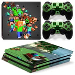 Kit De Autocollants Skin Decal Pour Console De Jeu Ps4 Pro Corps Entier One Piece Horizon, T1tn-P4pro-1376