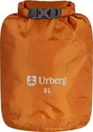 Urberg Dry Bag 8L Pumpkin Spice Slitesterk og vanntett pakkpose