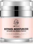 ROSVANEE Retinol Moisturizer Anti Aging Cream for Face, Neck and Eye with...