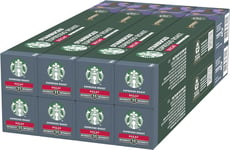 STARBUCKS Decaf Espresso Roast by Nespresso, Dark Roast, Coffee Capsules 8 X 10 