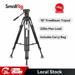 SmallRig AD-100 78" Video Tripod W/ One-Step Locking,Carbon Fiber Camera Tripod
