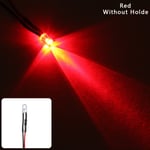 1/20/50 Pcs Emitting Diode 5mm Led Light Pre-wired Red 20pcs Without Holder