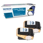 Refresh Cartridges Black 106R02605 Toner Twin Pack Compatible With Xerox Printer