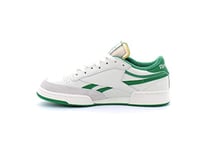 Reebok Homme Club C Revenge Vintage Basket, Chalk Paperwhite Glen Green, 37.5 EU