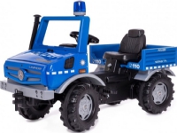 Rolly Toys Lastbil Pedalbil Unimog Merc-Benz Polismyndighet