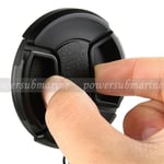 46mm Universal Snap-on Center Pinch Lens Cap for Canon Nikon Sony Camera DSLR UK