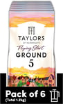 Taylors of Harrogate Flying Start Ground Coffee, 200 G (Pack of 6 - Total 1.2Kg)